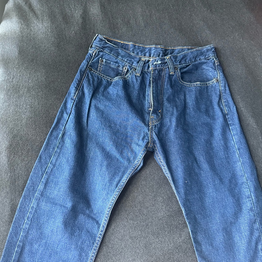 Levi's Blue Straight Jeans Classic Style